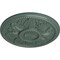 Ekena Millwork Edinburgh Ceiling Medallion (Fits Canopies up to 5 1/4"), Hand-Painted Cloud Burst, 18"OD x 1 3/4"P CM18EDCBF - alternate 4